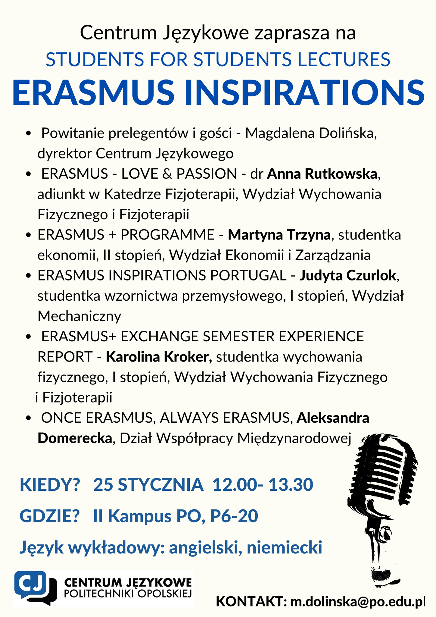 SJO Erasmus inspirations